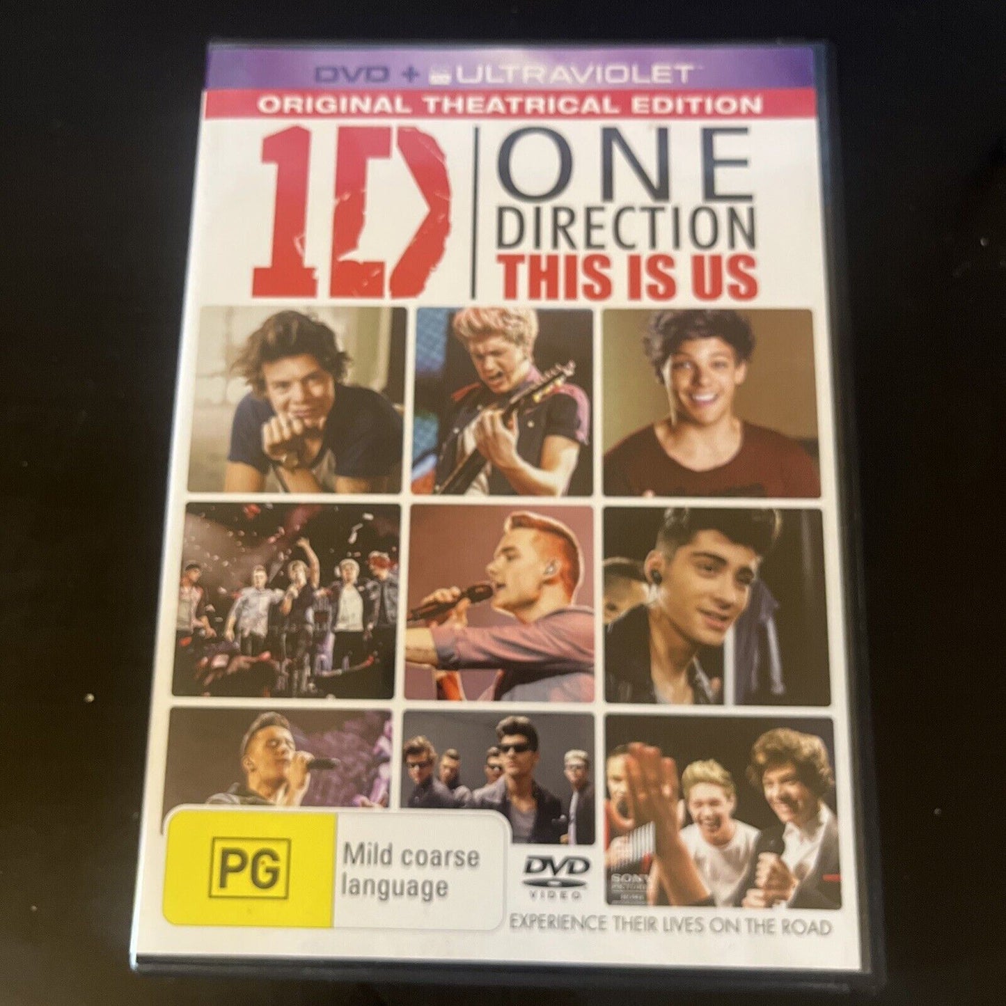 One Direction - This Is Us (DVD, 2013) Region 4 &2