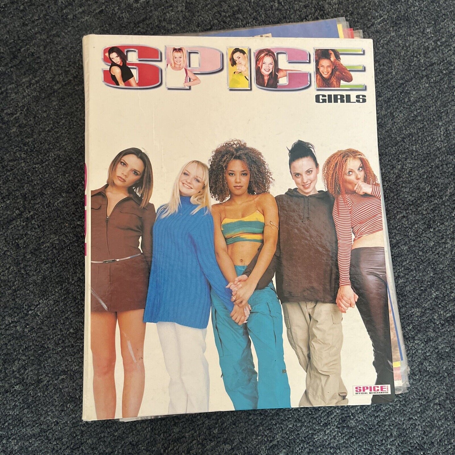 Spice Girls Folder with Newspaper & Magazines Clippings of Spice Girls 1997