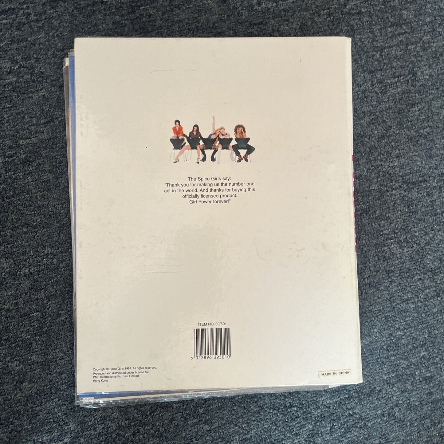 Spice Girls Folder with Newspaper & Magazines Clippings of Spice Girls 1997