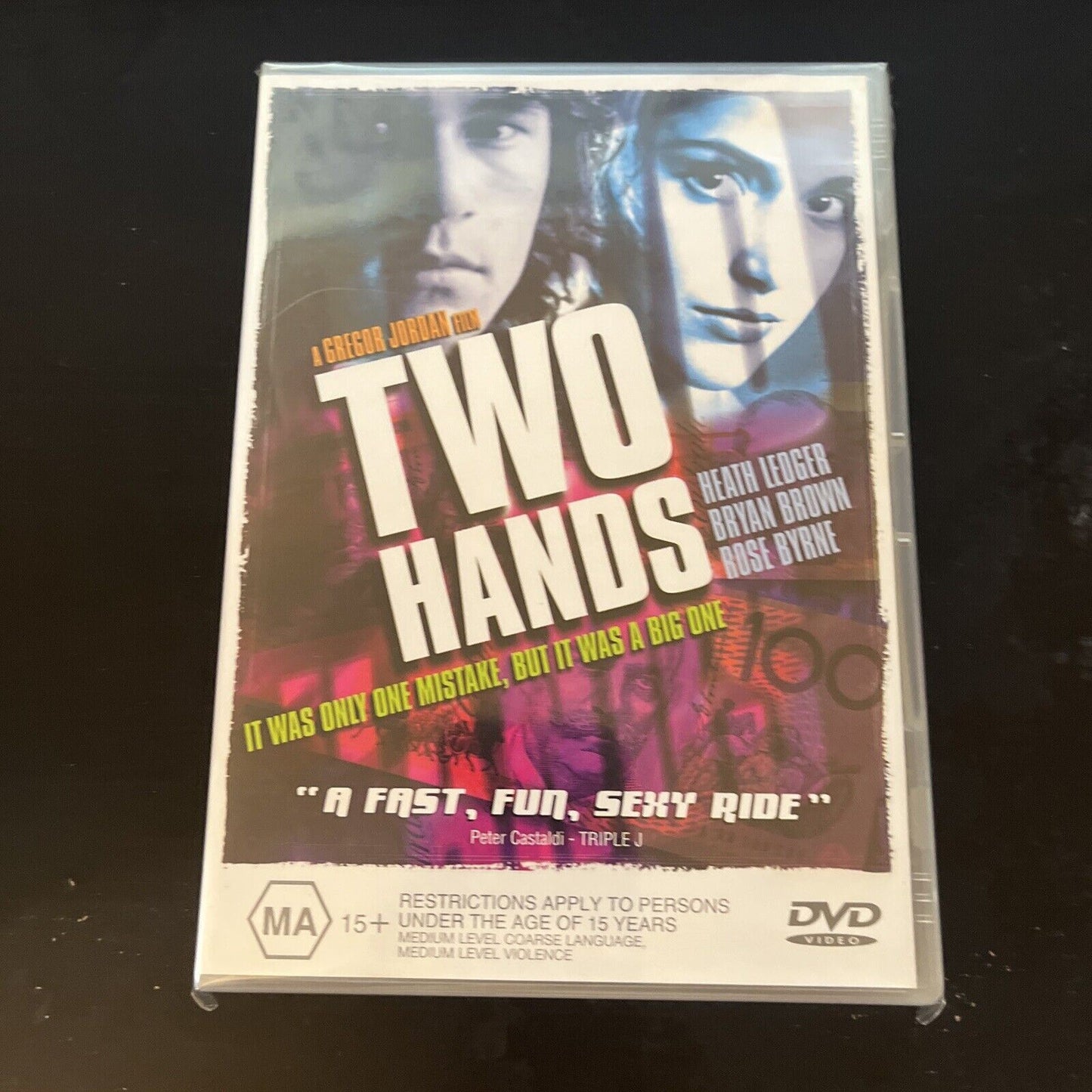 Two Hands (DVD, 1999) Heath Ledger, Bryan Brown, David Field NEW Region 4