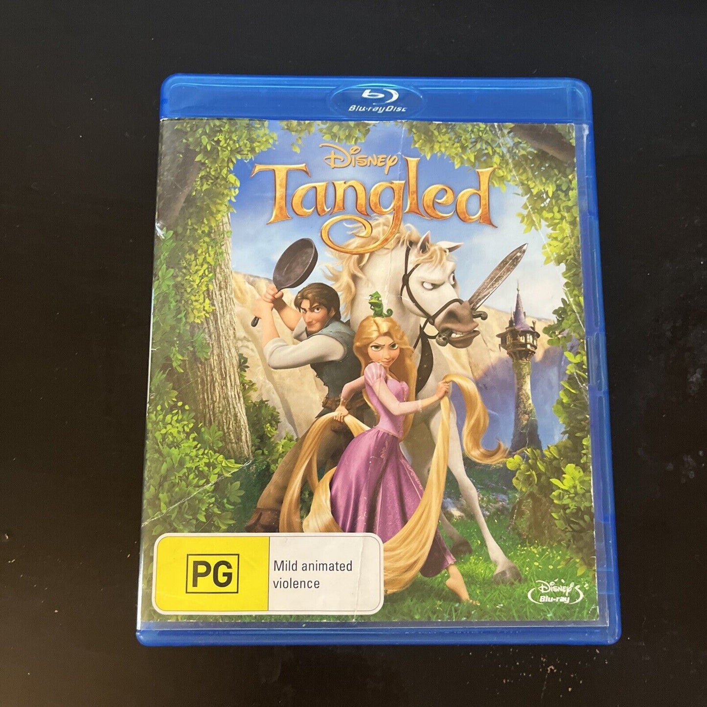 Tangled (Blu-ray, 2010) Mandy Moore, Zachary Levi All Regions