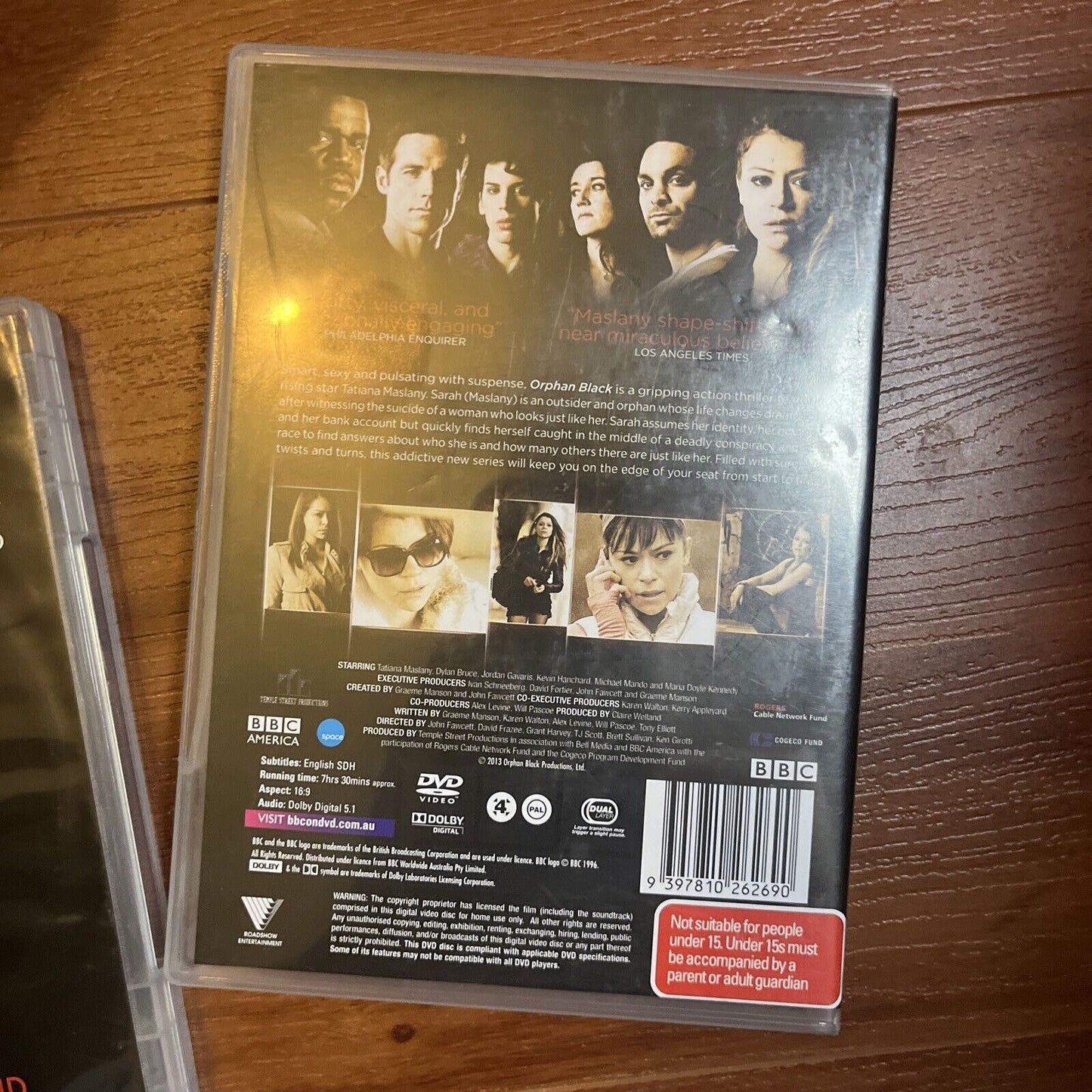Orphan Black - Series 1,2,3 (DVD, 2013, 9-Disc) Region 4