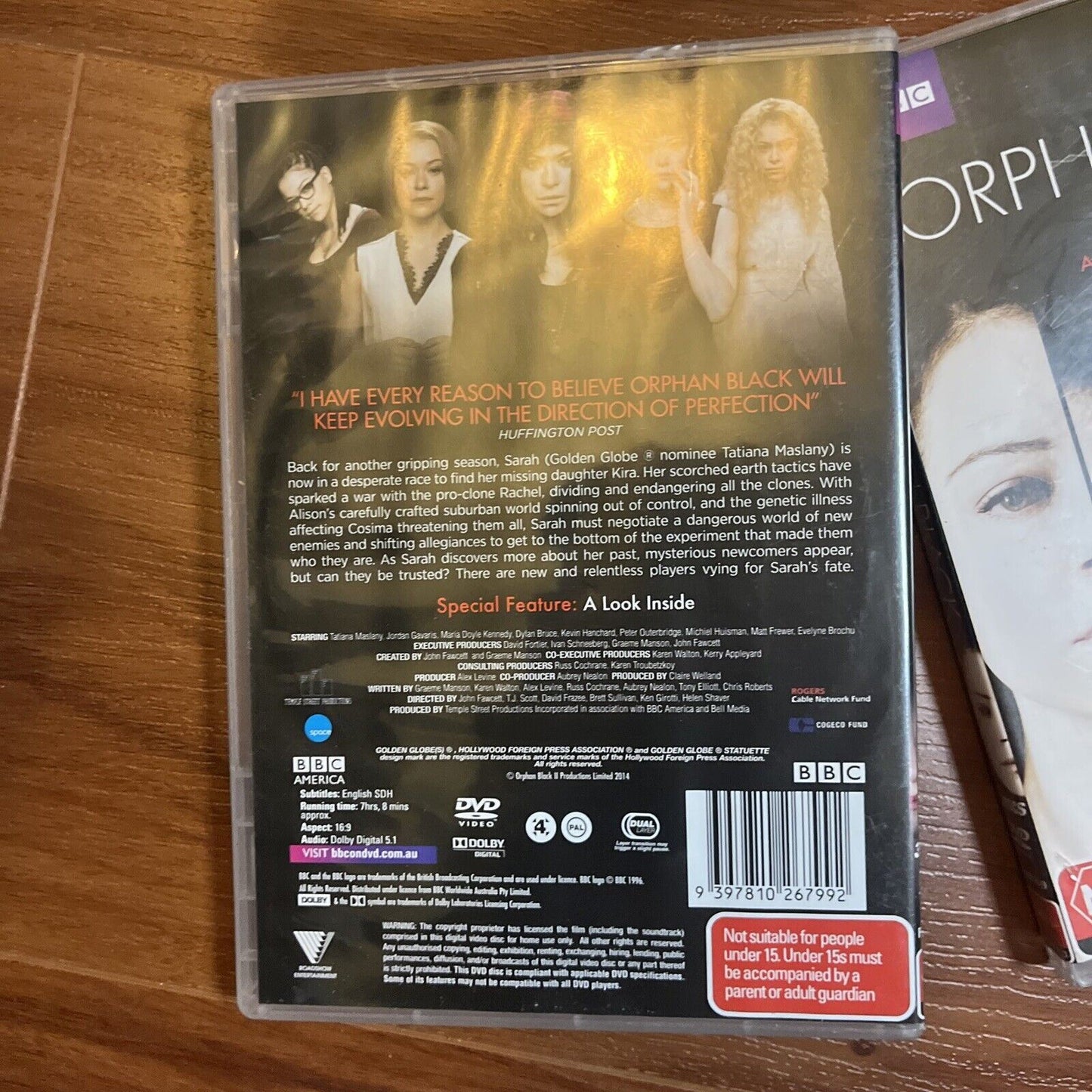 Orphan Black - Series 1,2,3 (DVD, 2013, 9-Disc) Region 4