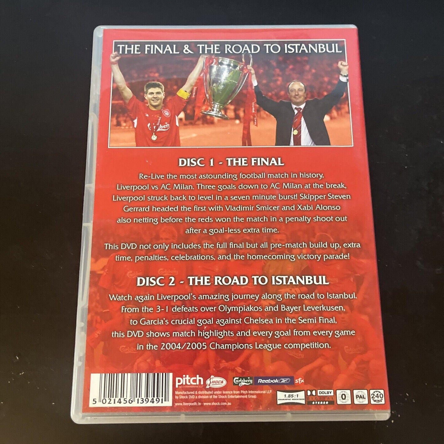 Liverpool - Champions League Final Road To Istanbul (DVD, 2005) All Regions