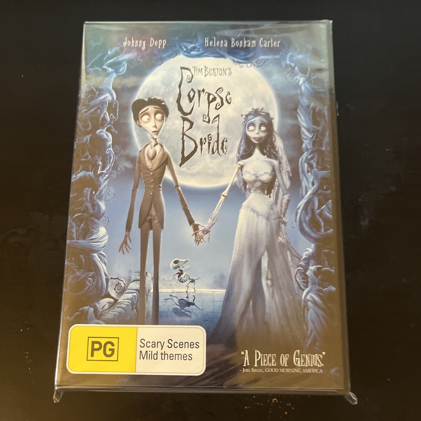 Tim Burton's Corpse Bride (DVD, 2005) Johnny Depp NEW Region 4