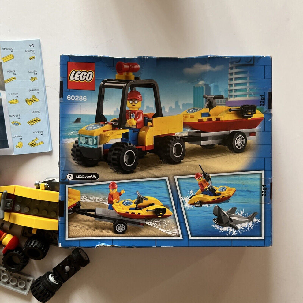 LEGO City Beach Rescue ATV 60286 Retro Unit lego-city-beach-rescue-atv-60286-retro-unit