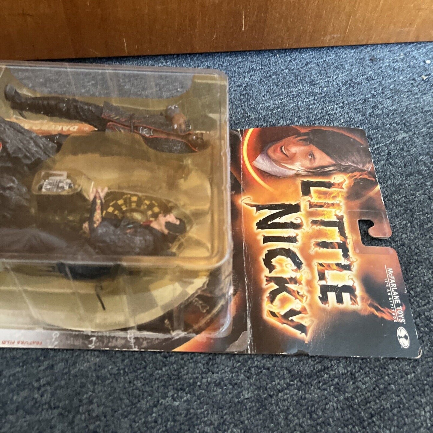 *New* Little Nicky - Cassius Dartboard Action Figure 2000 McFarlane Toys