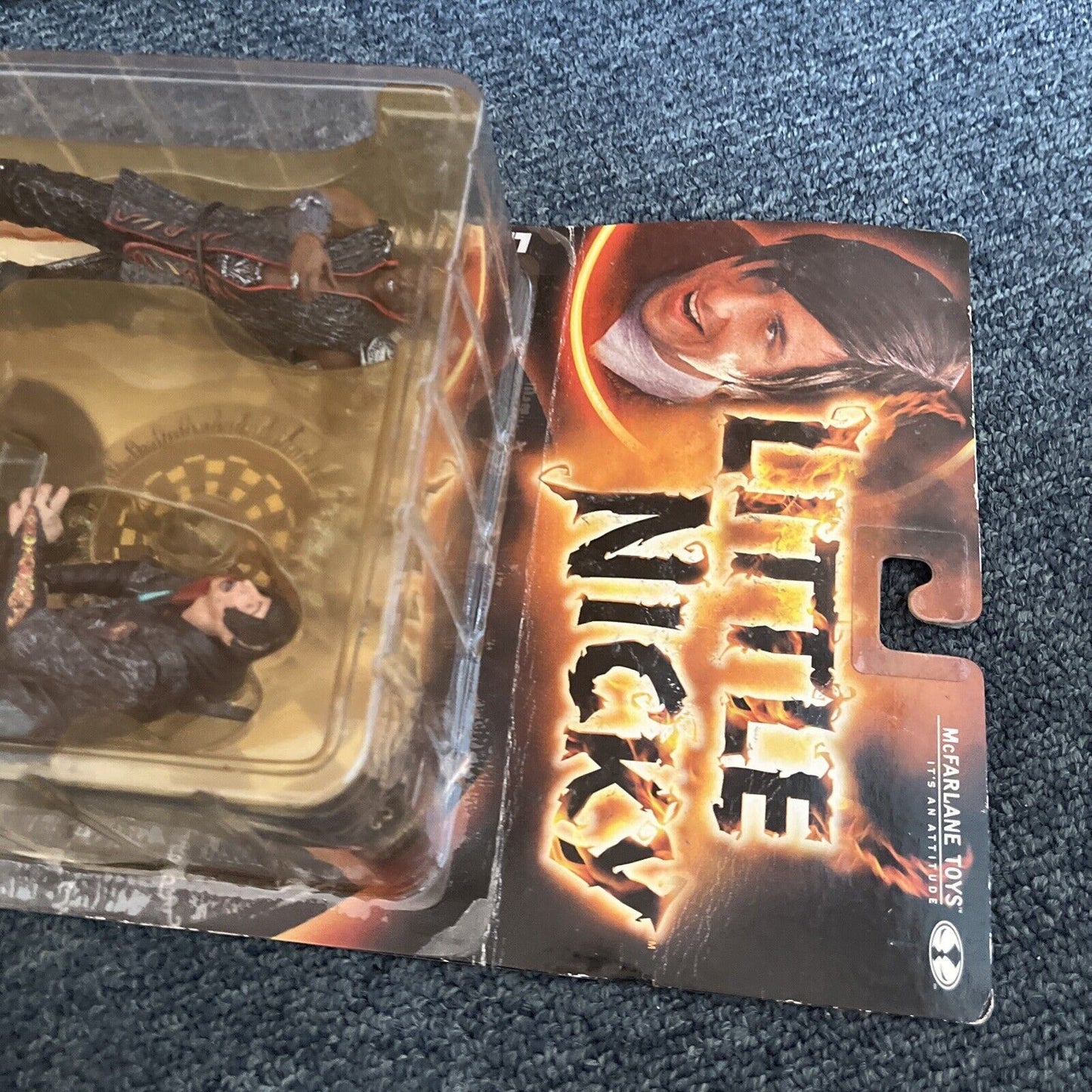 *New* Little Nicky - Cassius Dartboard Action Figure 2000 McFarlane Toys