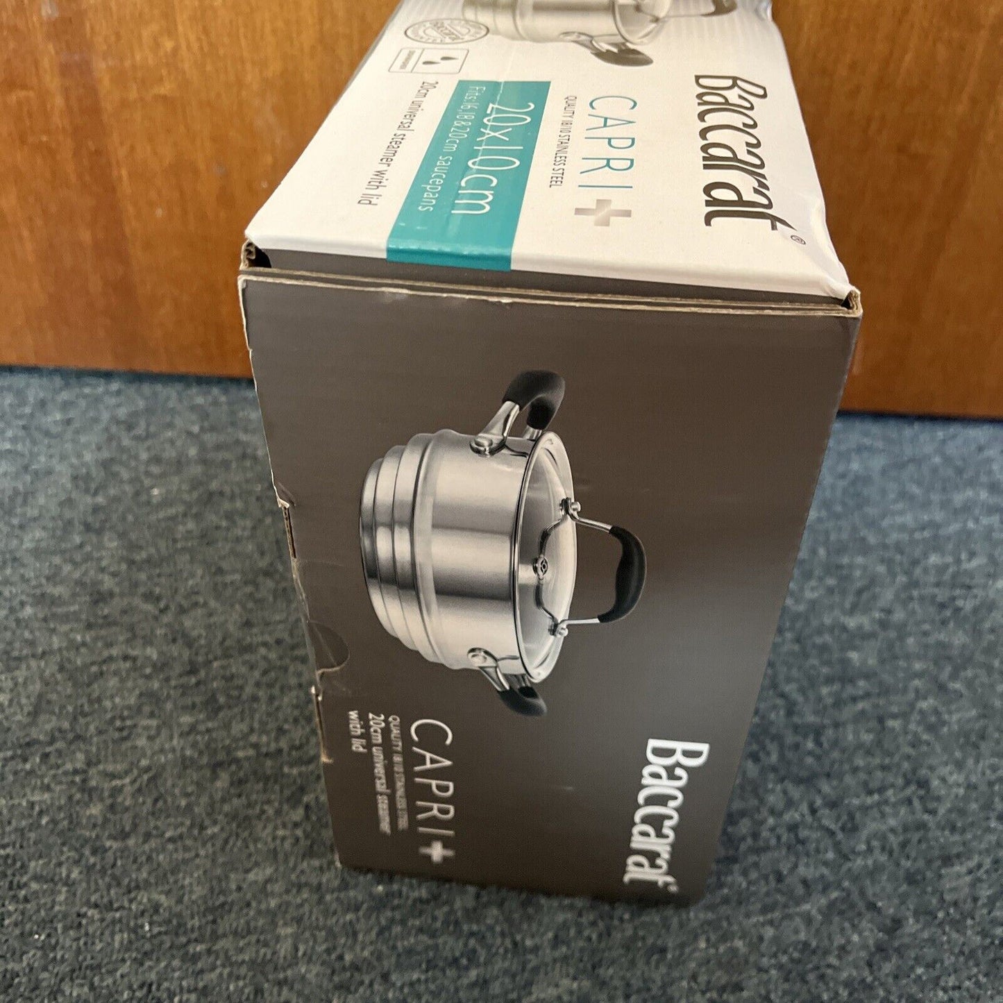 Baccarat Capri + Universal Steamer with Lid 20cm Stainless Steel