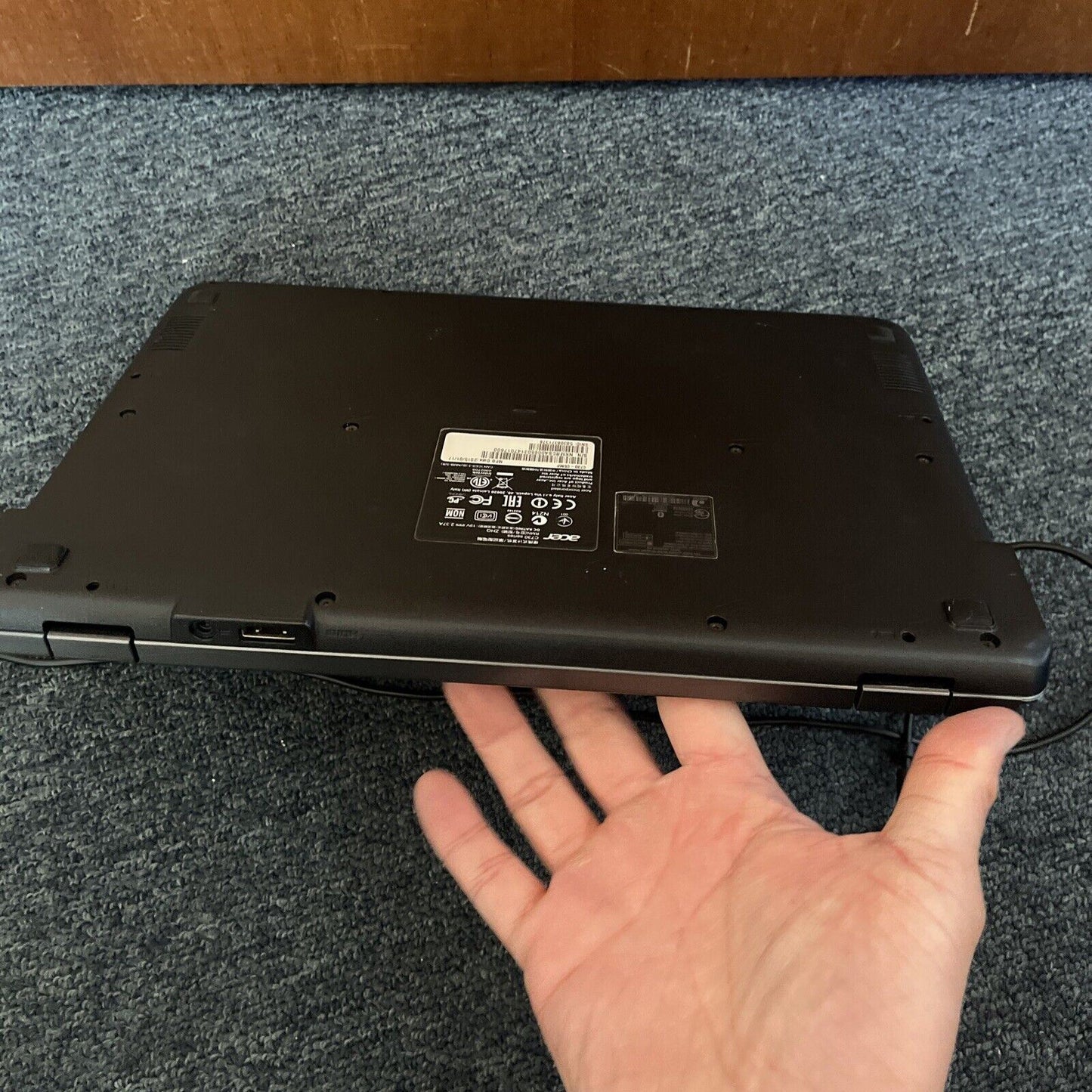 Acer Chromebook C730 Series Notebook 11.6" *Low Battery For Parts Or Repair*