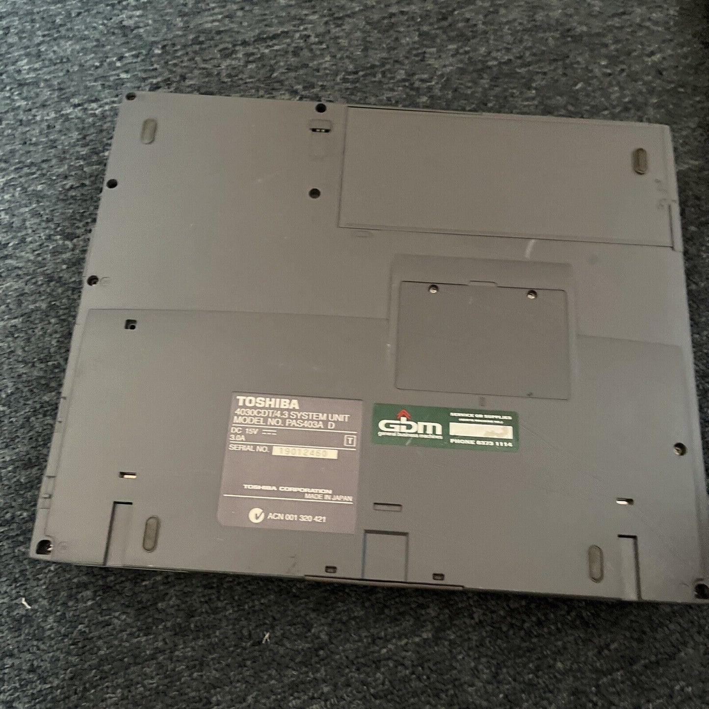 Toshiba Satellite 4030CDT & 4100XDVD Notebook *for parts or repair*