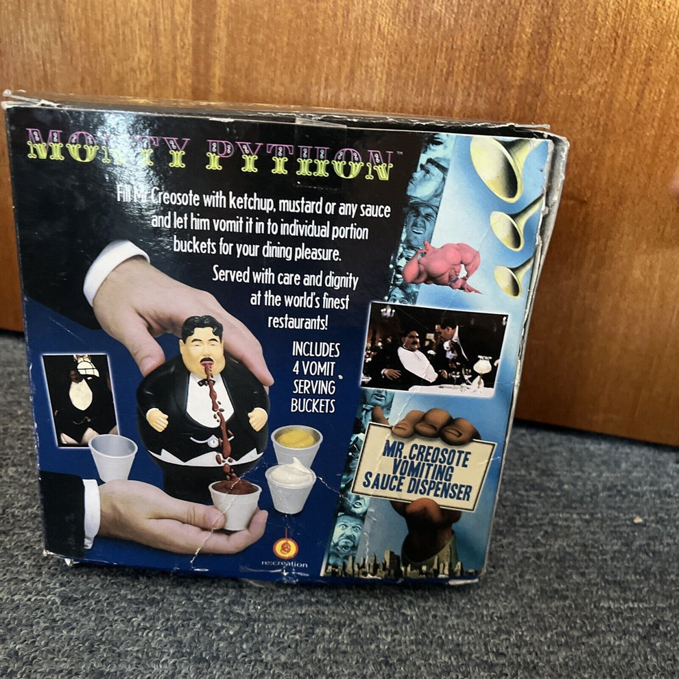 Monty Python Mr. Creosote Vomiting Sauce Dispenser – Retro Unit