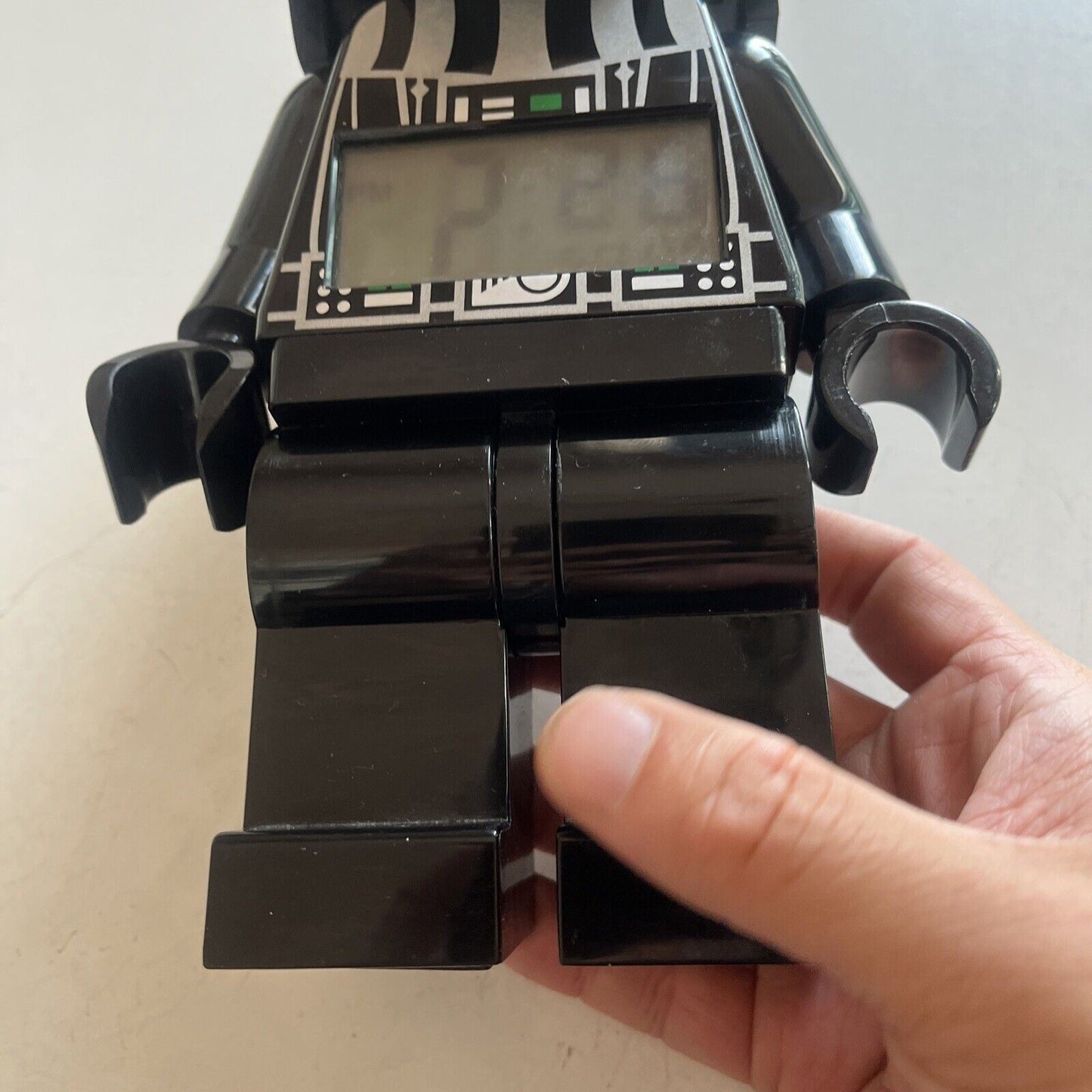 Lego Star Wars Darth Vader Alarm Clock 9.5" Tall 9002113 2016