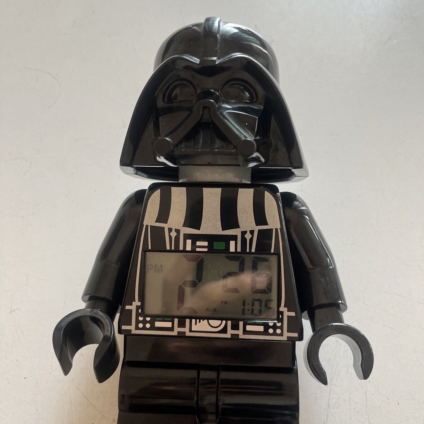 Lego Star Wars Darth Vader Alarm Clock 9.5" Tall 9002113 2016