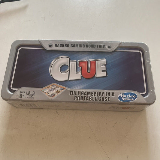 *New Sealed* Clue - Hasbro Gaming Road Trip Series Game Portable Case Board Game