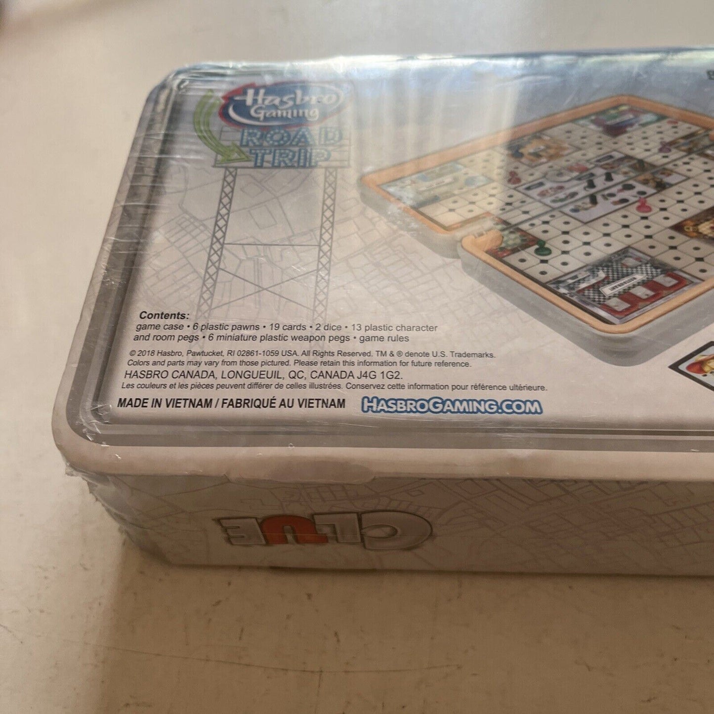 *New Sealed* Clue - Hasbro Gaming Road Trip Series Game Portable Case Board Game