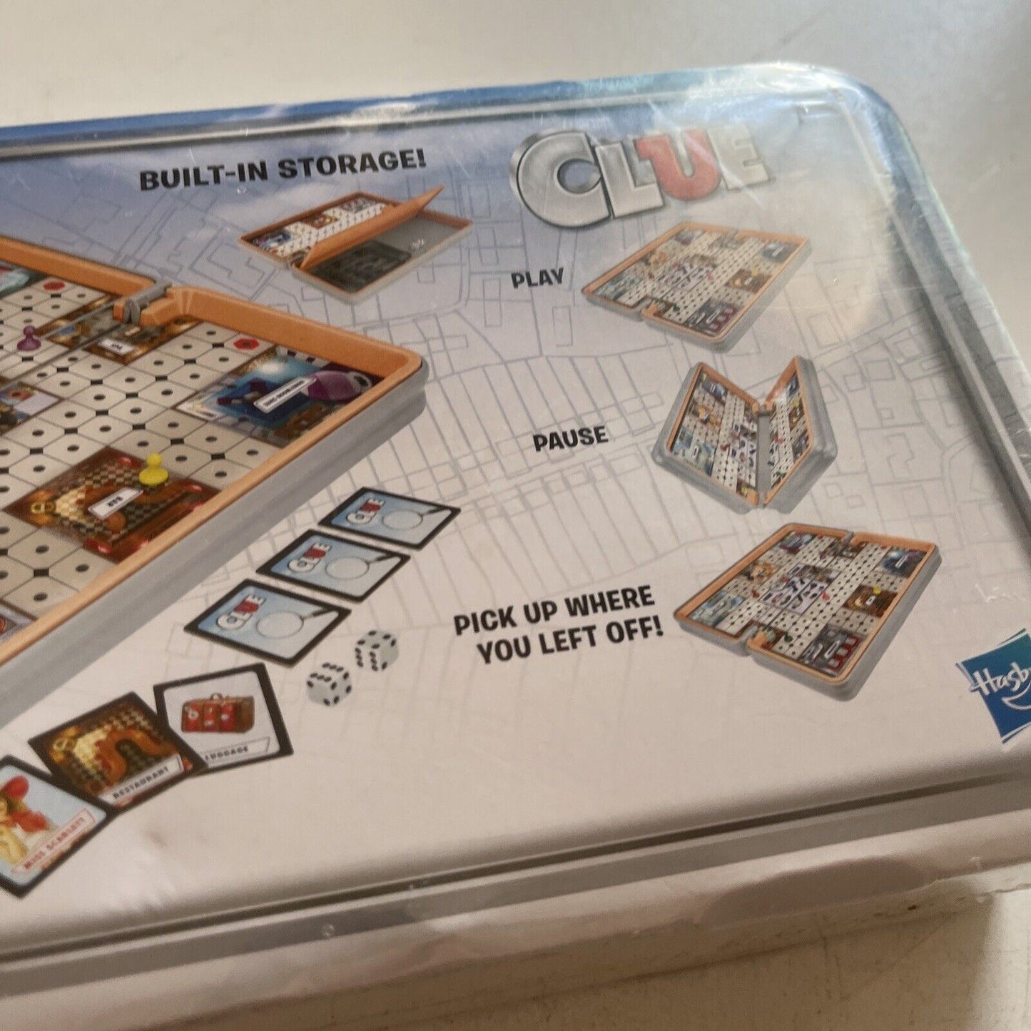 *New Sealed* Clue - Hasbro Gaming Road Trip Series Game Portable Case Board Game