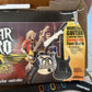 Guitar Hero Aerosmith Game & Wireless Guitar Controller Tour Book Sony PS2 PAL