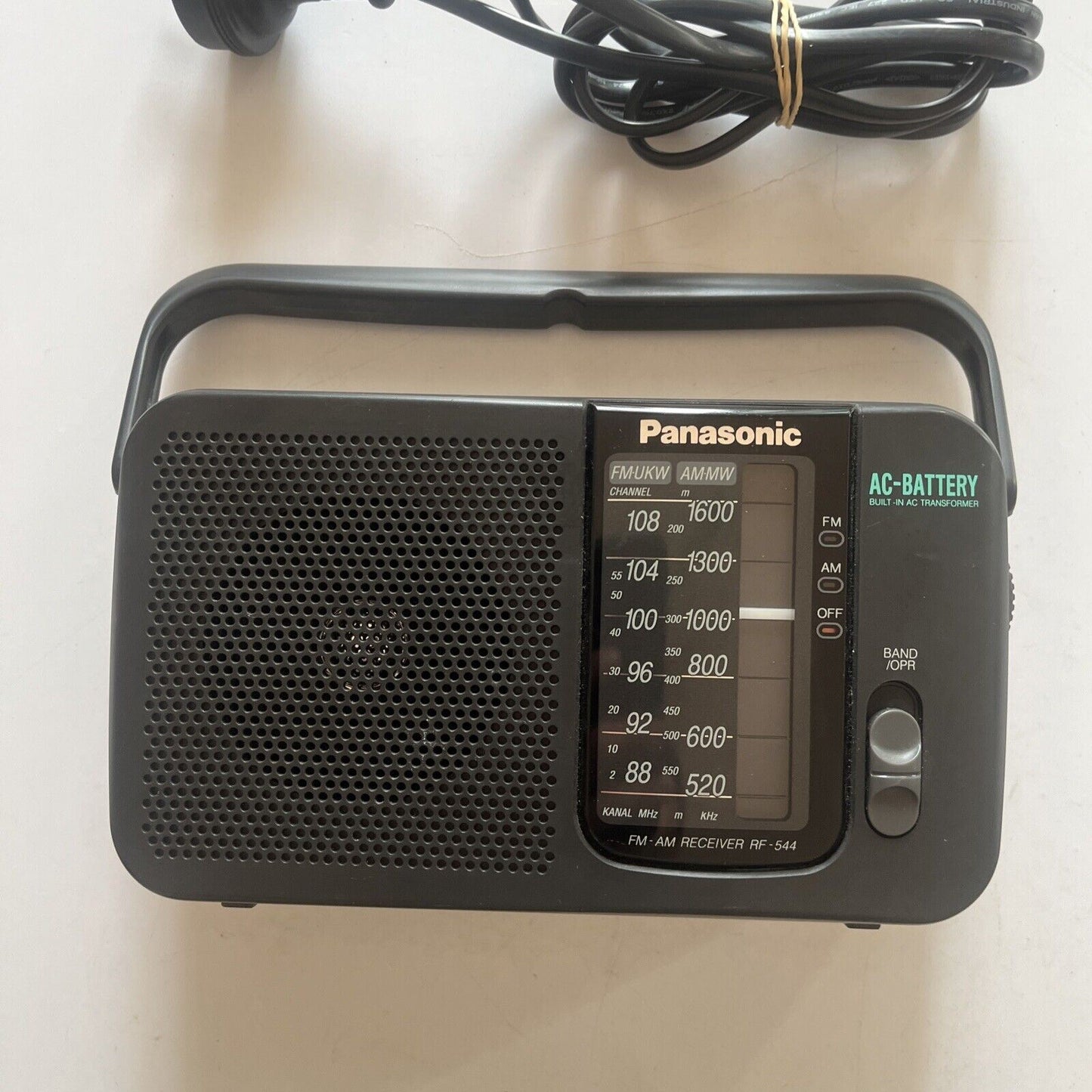 Panasonic RF-544 AM/FM Portable Radio Receiver