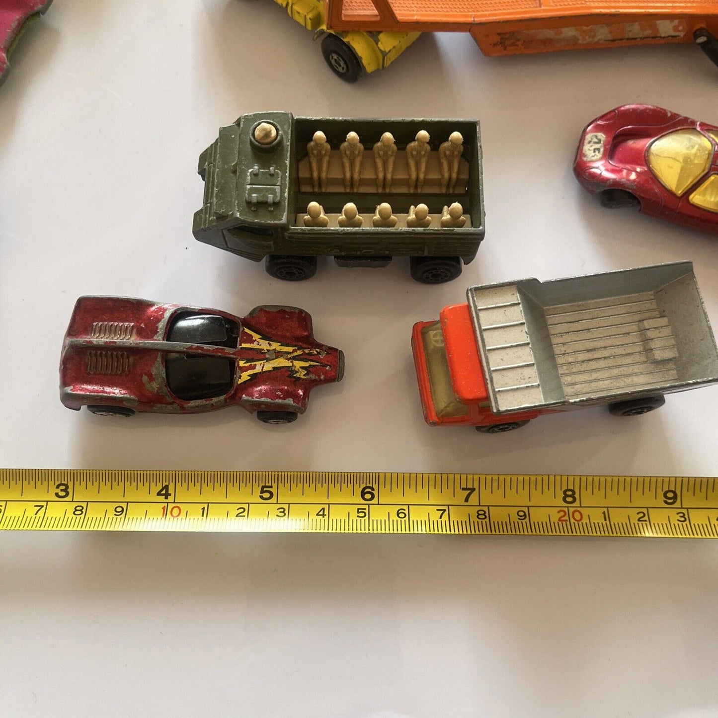 26x Vintage Matchbox Toys from 1970's, 60's, 80's Diecast Vehicles