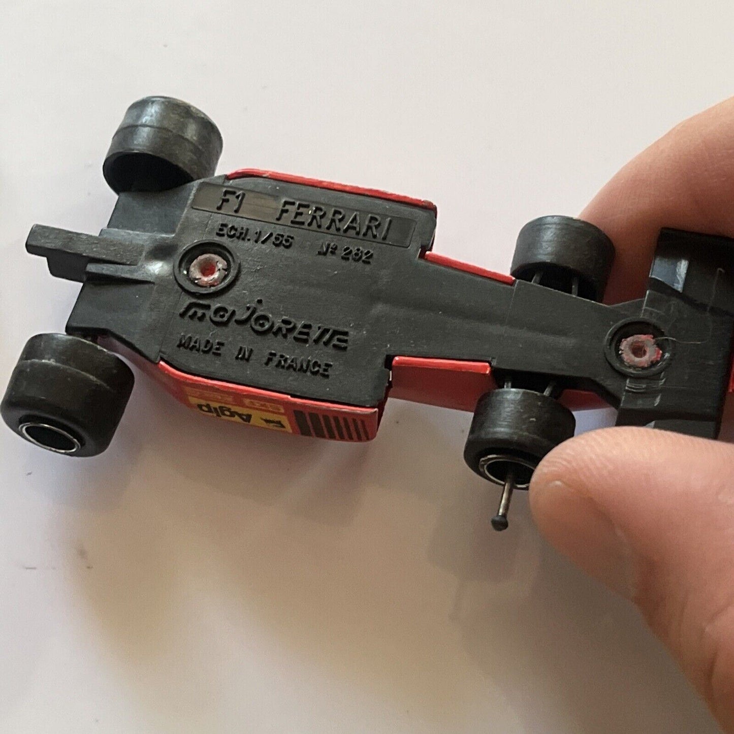 5x Majorette Vintage Diecast Vehicles A. Senna Honda, Fiat, Toyota