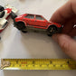 5x Majorette Vintage Diecast Vehicles A. Senna Honda, Fiat, Toyota
