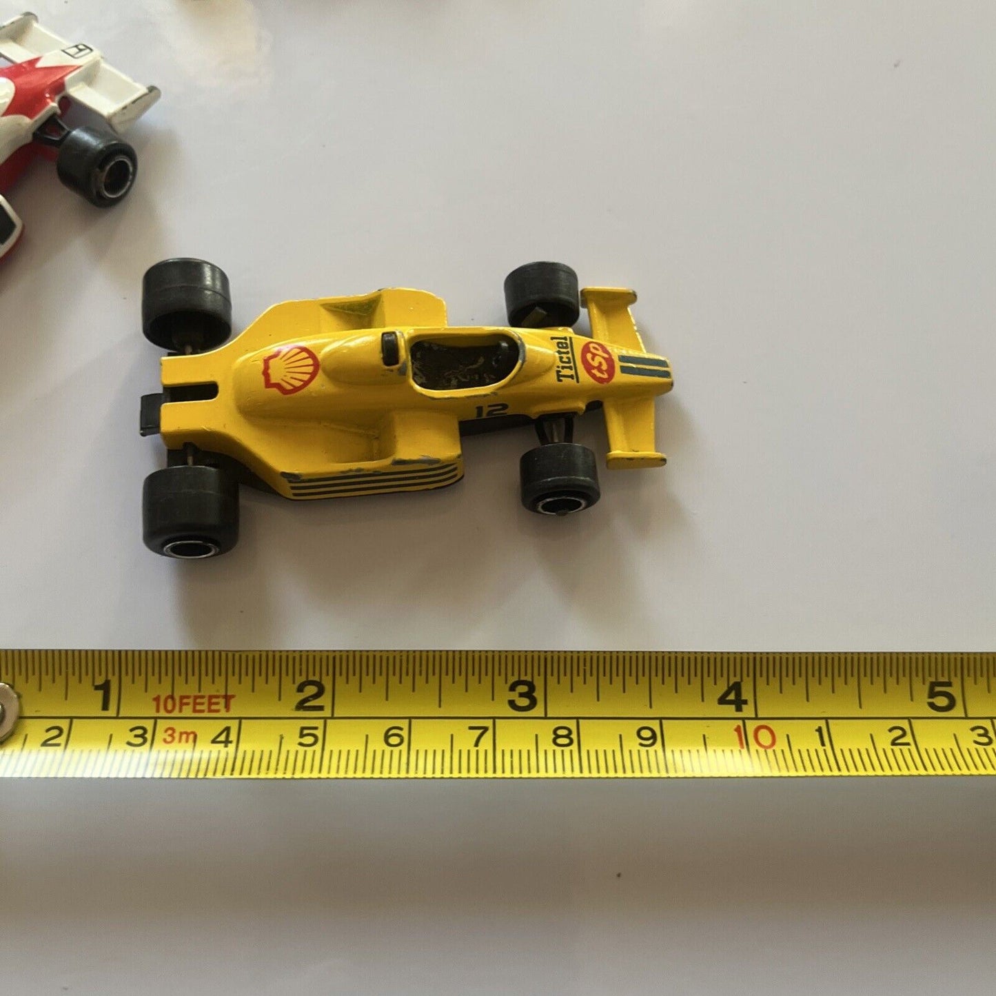 5x Majorette Vintage Diecast Vehicles A. Senna Honda, Fiat, Toyota