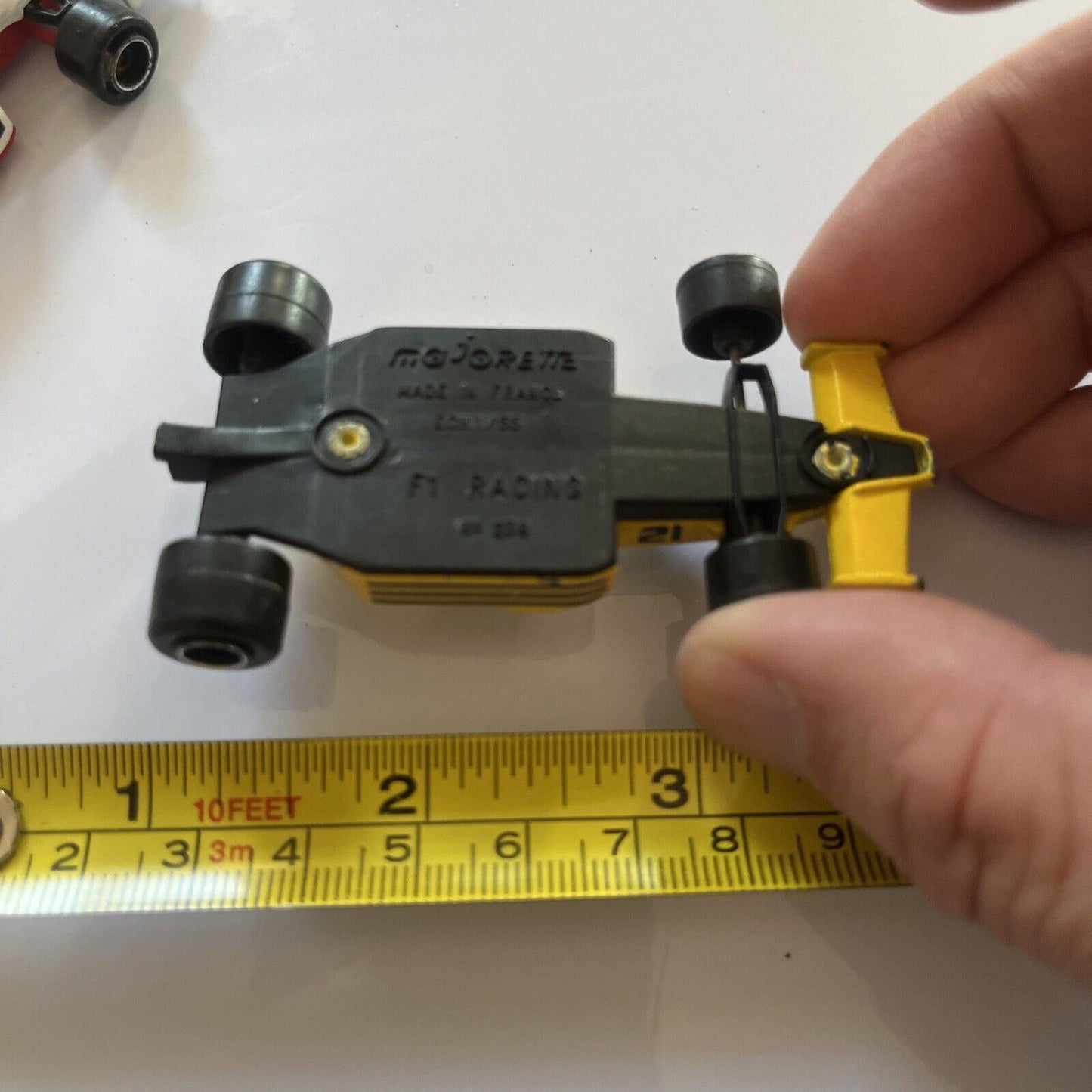 5x Majorette Vintage Diecast Vehicles A. Senna Honda, Fiat, Toyota