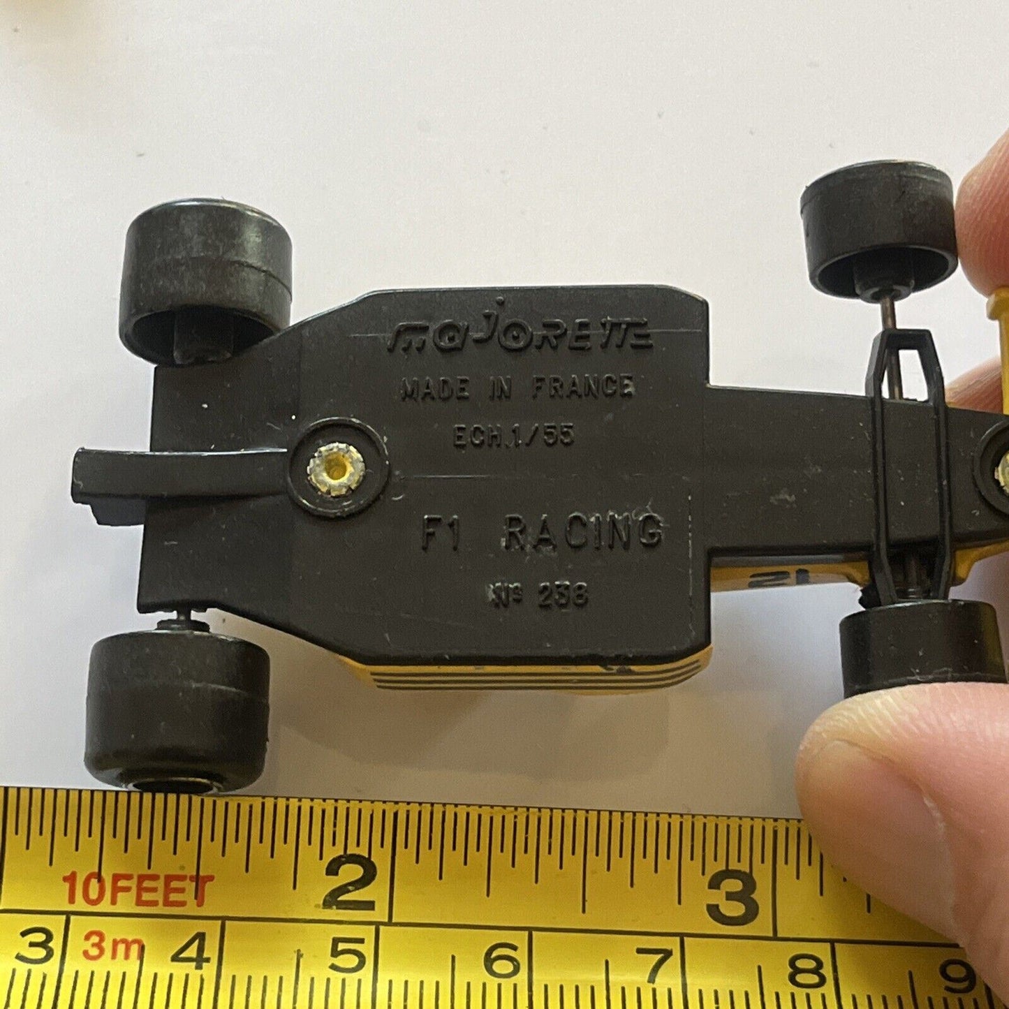 5x Majorette Vintage Diecast Vehicles A. Senna Honda, Fiat, Toyota