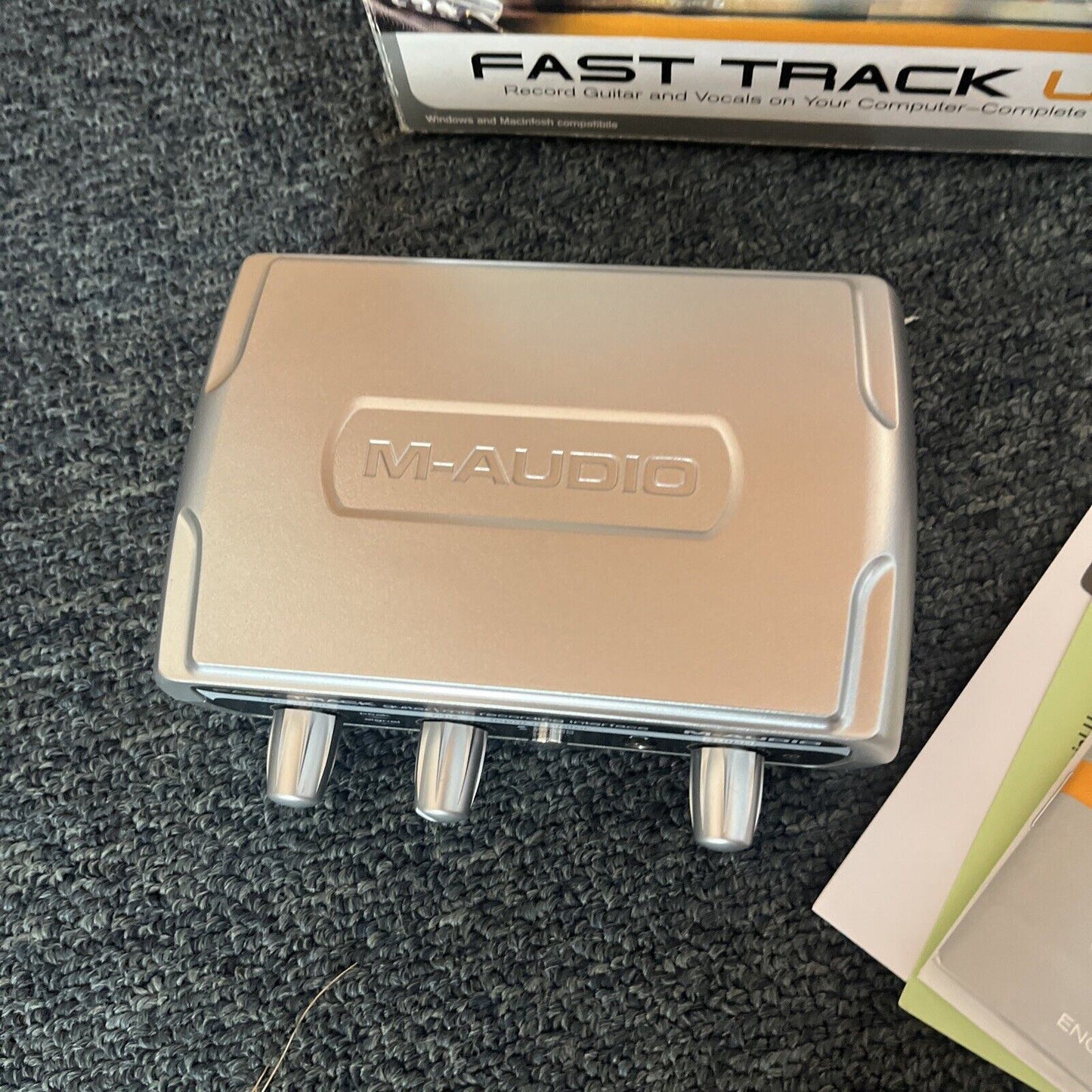 M-Audio Fast Track USB Audio Recording Interface