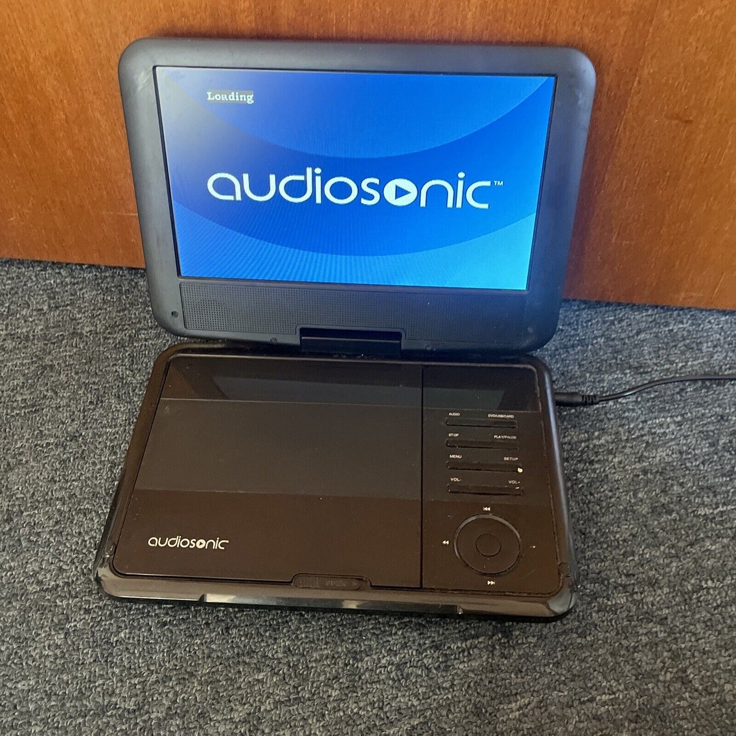 Audiosonic 9" Portable DVD Player KM916N
