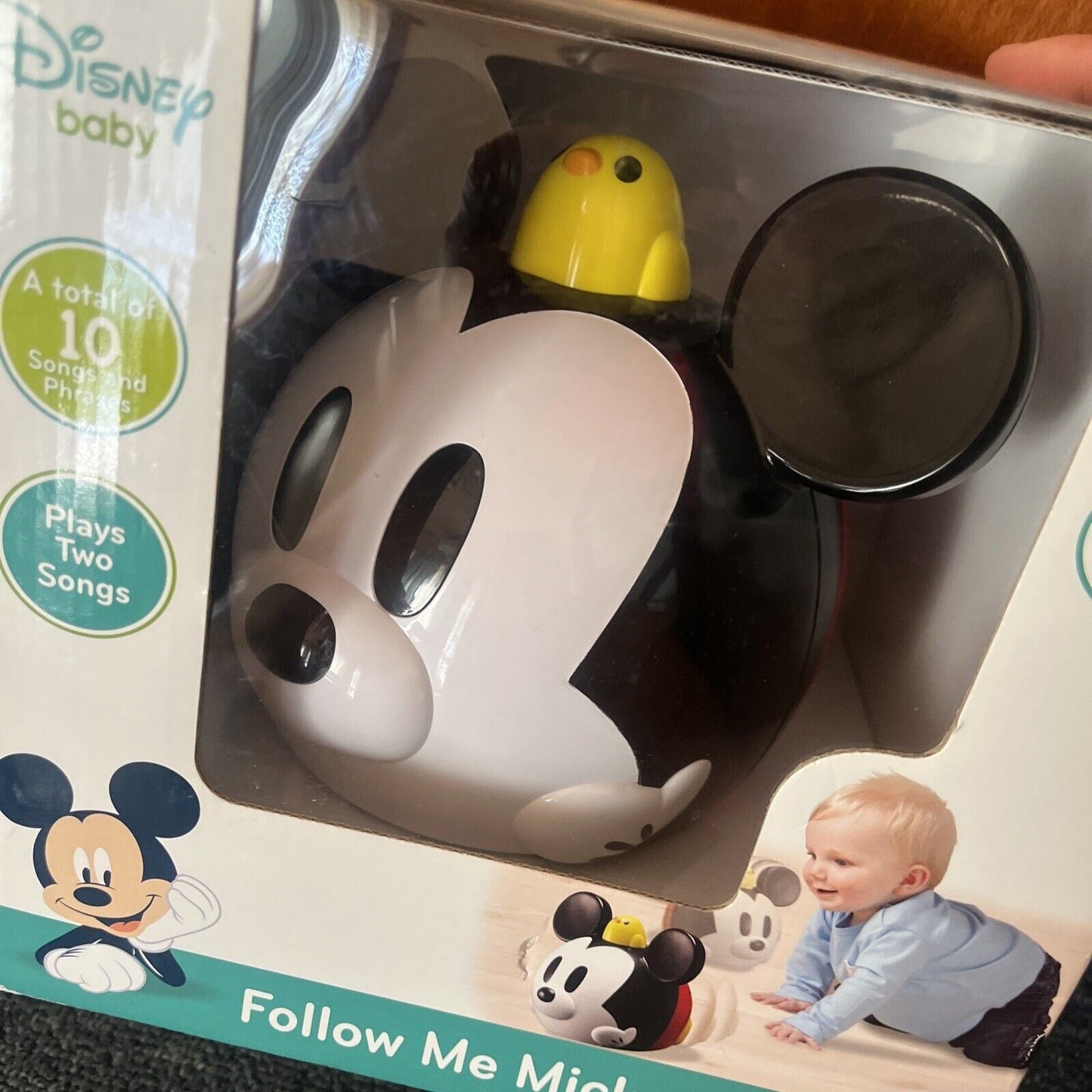 *New* Disney Baby Follow Me Mickey Mouse - Encourage Toddlers to Crawl