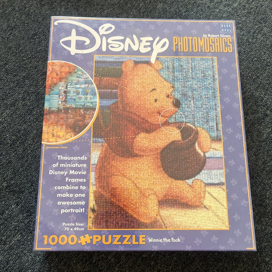 *New Sealed* Winnie The Pooh Disney Photomosaics Puzzle Jigsaw 1000pcs
