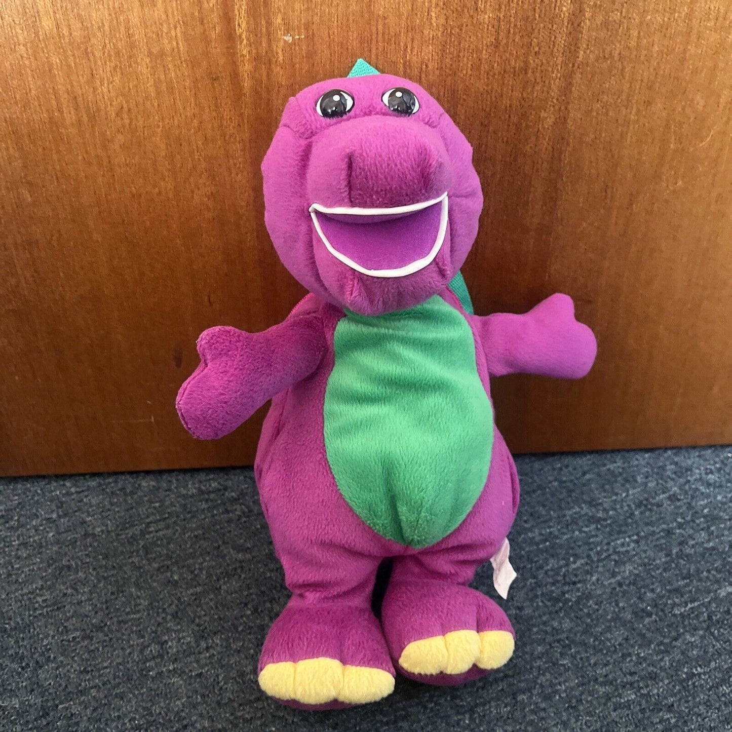 Barney the Dinosaur Kids Mini Backpack 14" Lyons Partnership