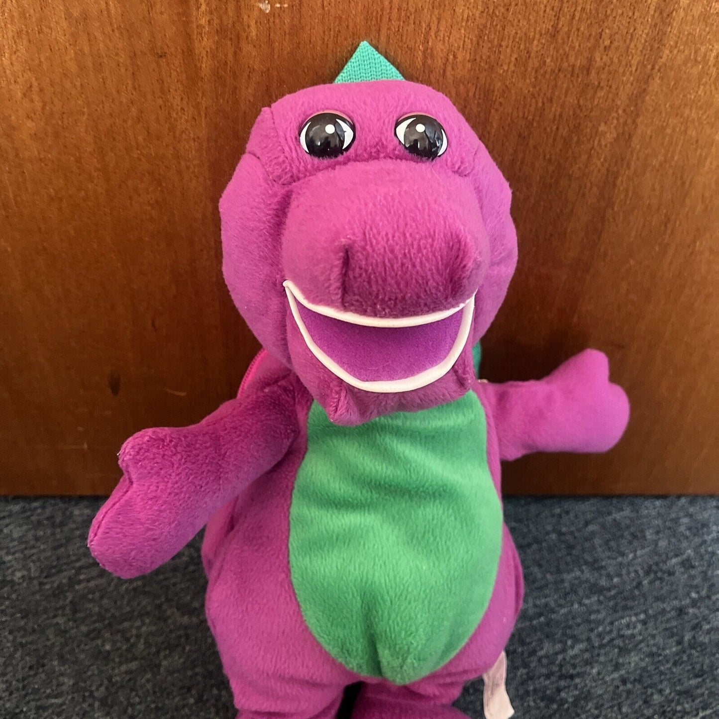 Barney the Dinosaur Kids Mini Backpack 14" Lyons Partnership