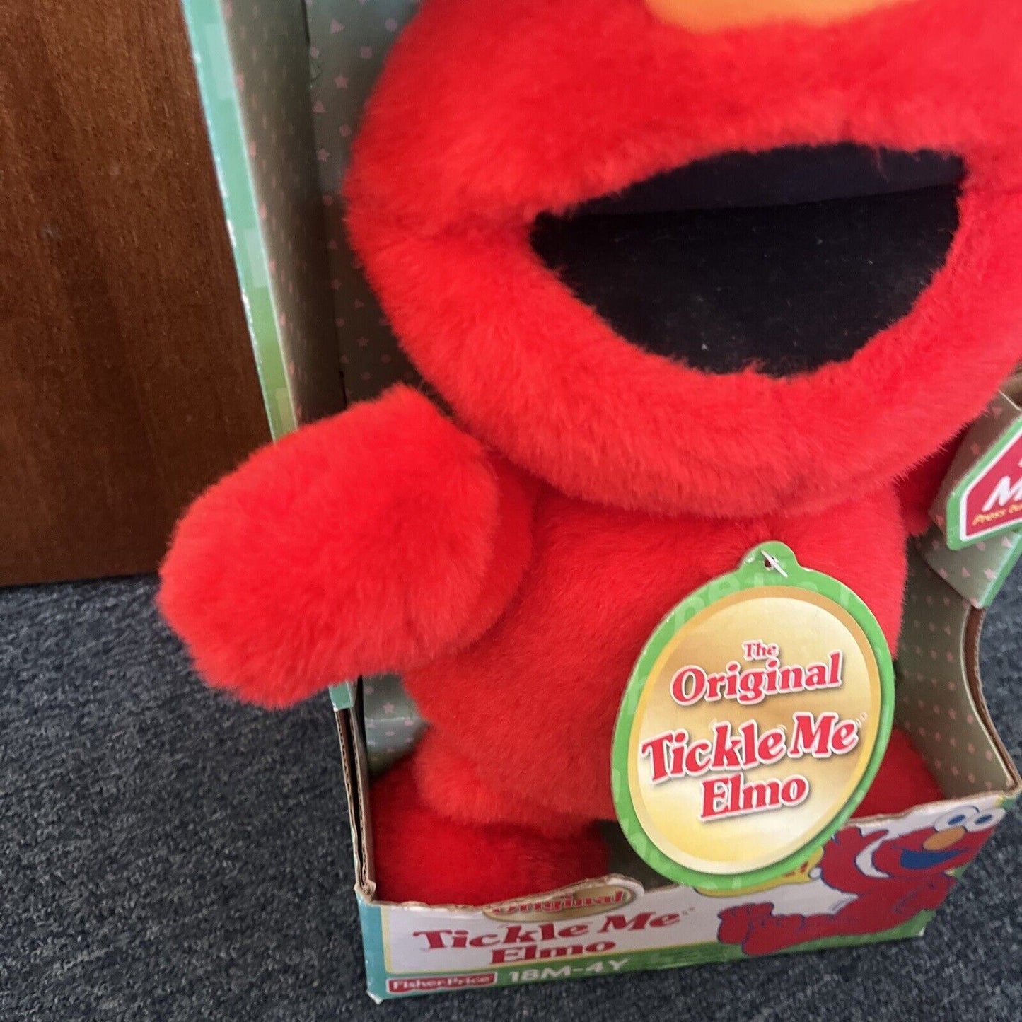 Tickle Me Elmo The Original Sesame Street 15" 2009 Fisher Price