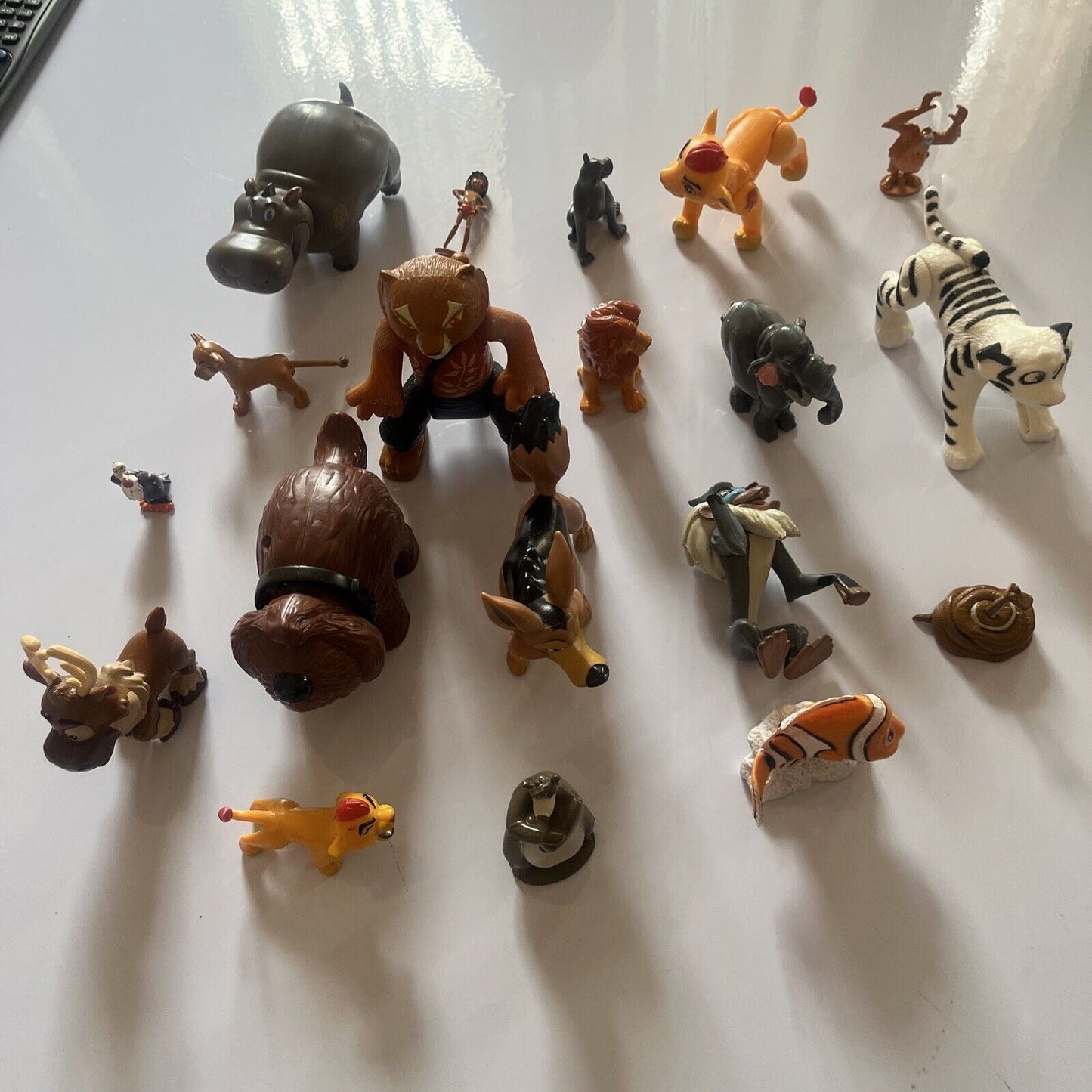 19x Disney McDonald's Figure The Lion King, Jungle Book, Kung Fu Panda