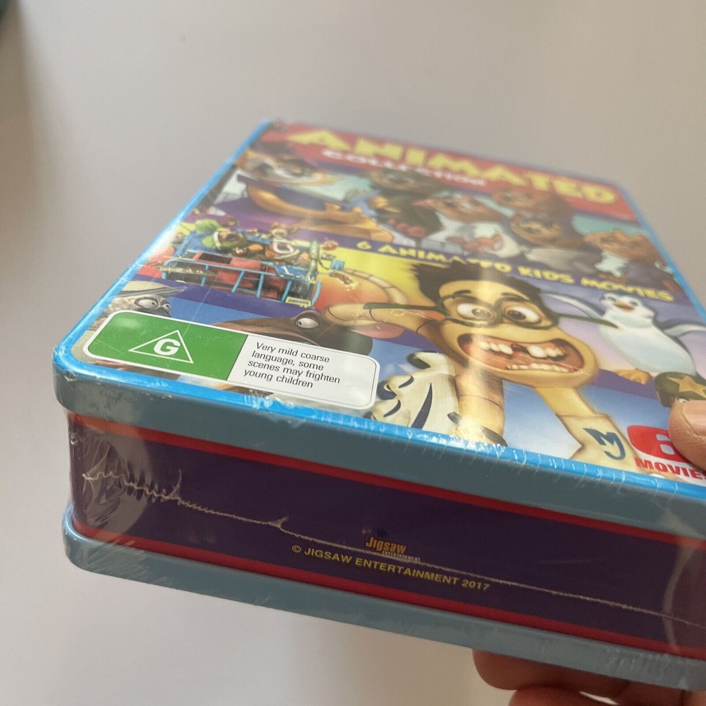 Animated Kids Collection Tin - Contains 6 movies - New & Sealed DVD Region 4