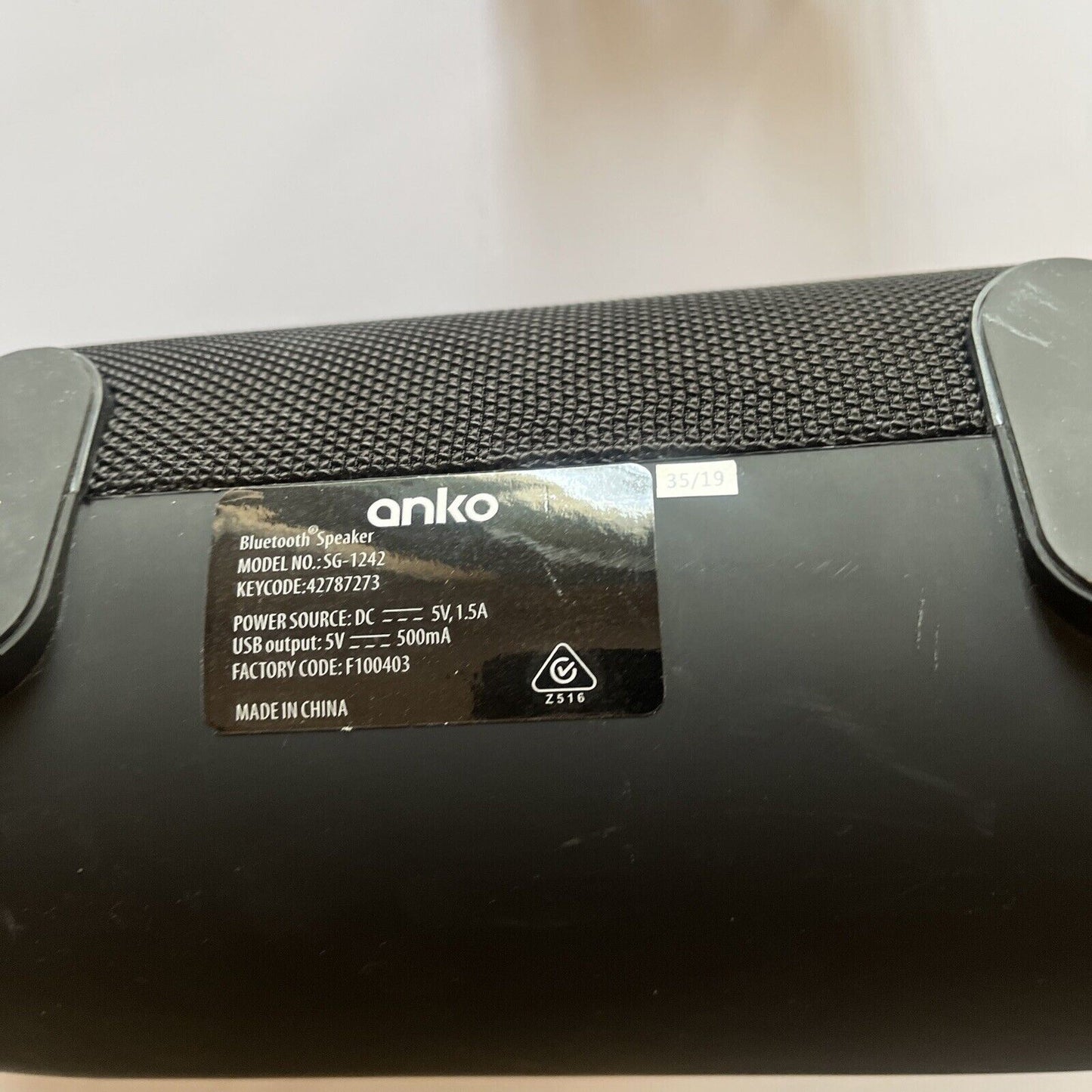 Anko Large Bluetooth Portable Speaker SG-1242 Black