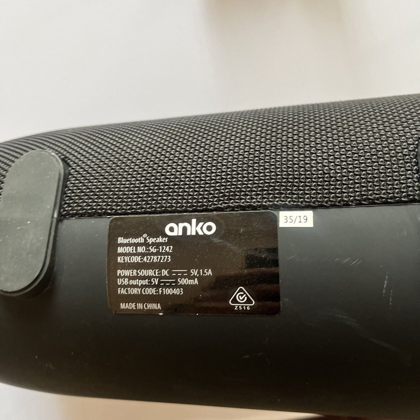 Anko Large Bluetooth Portable Speaker SG-1242 Black