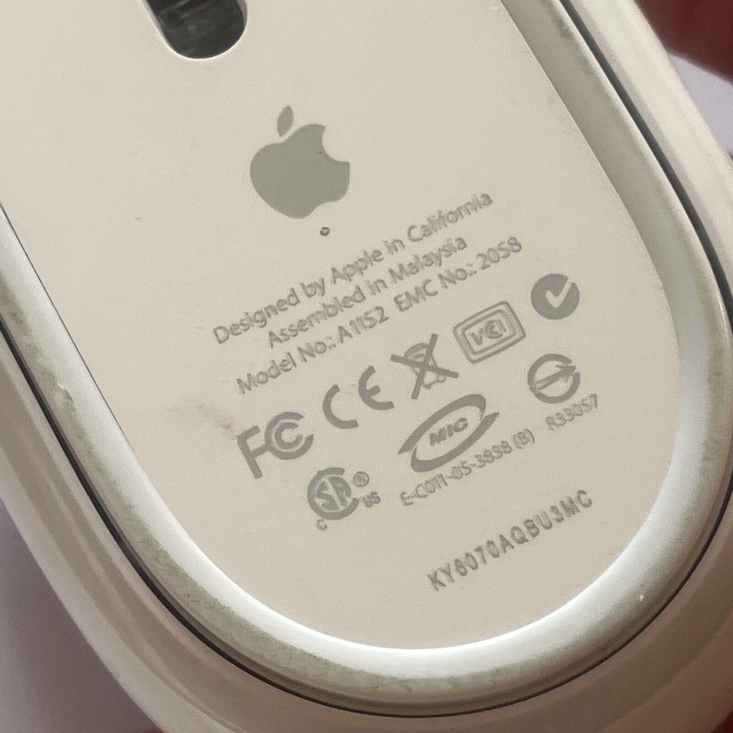 Apple USB Keyboard & Mouse A1243 & A1152 *for parts or repair*