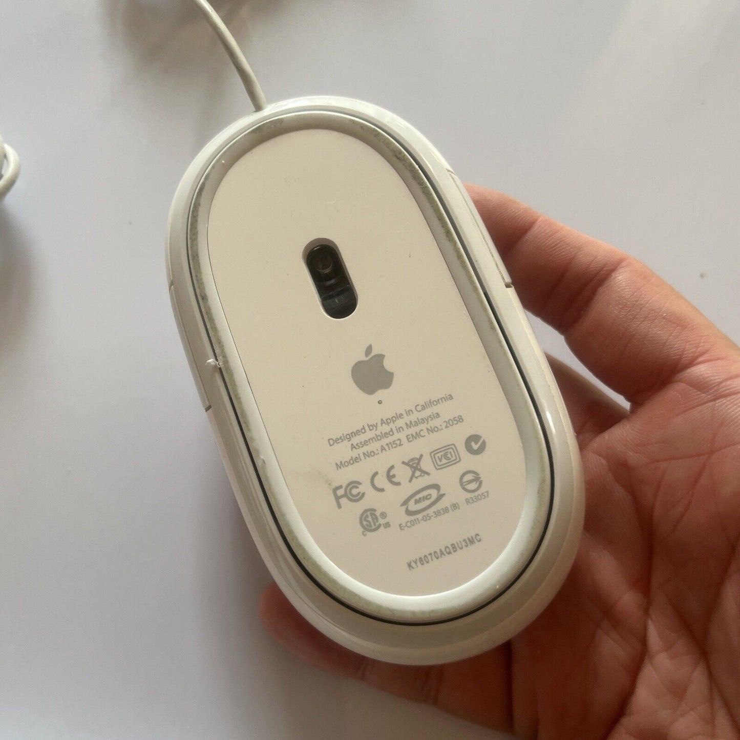 Apple USB Keyboard & Mouse A1243 & A1152 *for parts or repair*