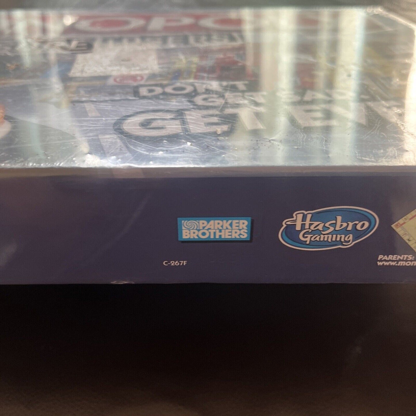 *New Sealed* Monopoly For Sore Losers Edition Don't Get Sad Get Even Board Game