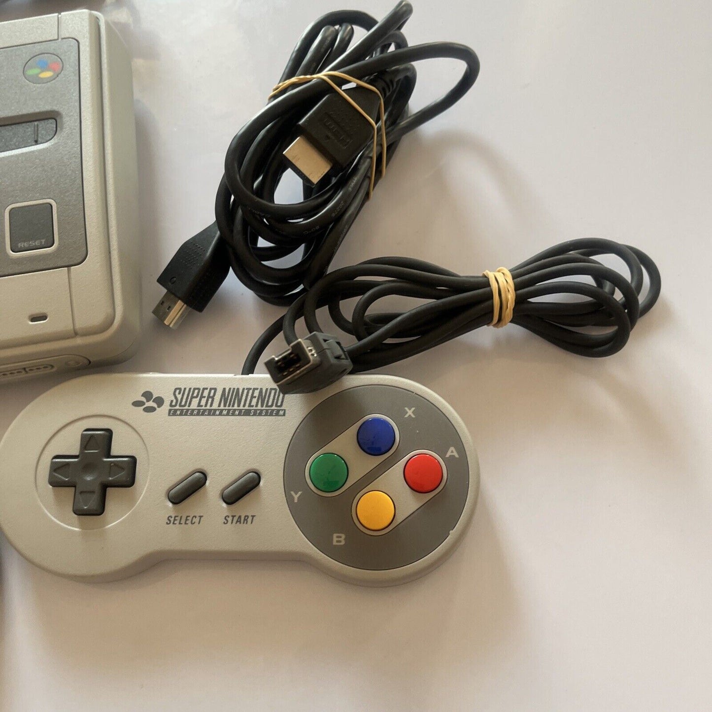 Super Nintendo Classic Mini Super CLV-301 SNES with Two Controllers