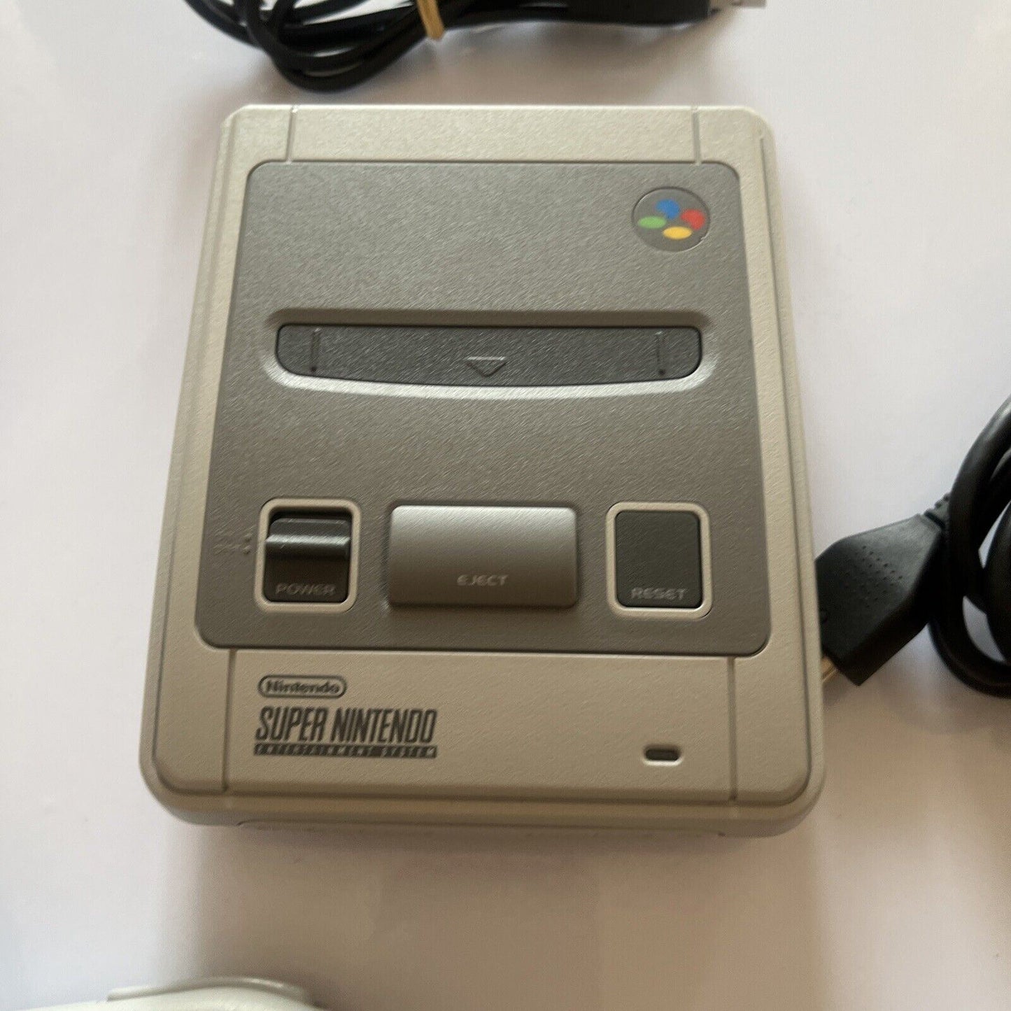 Super Nintendo Classic Mini Super CLV-301 SNES with Two Controllers