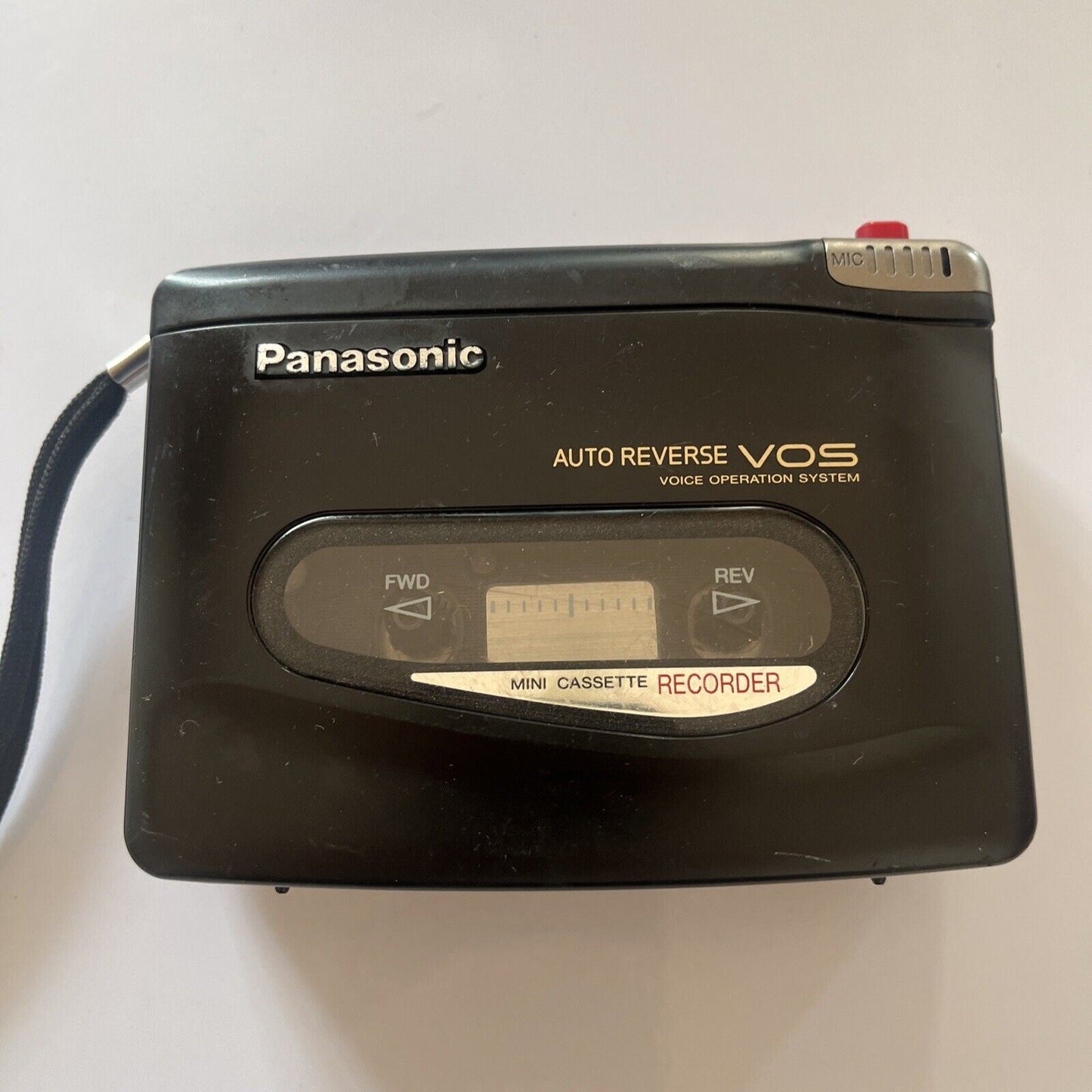 Panasonic Cassette Recorder Player RQ-L400 with Built-in Mini Speaker/Microphone