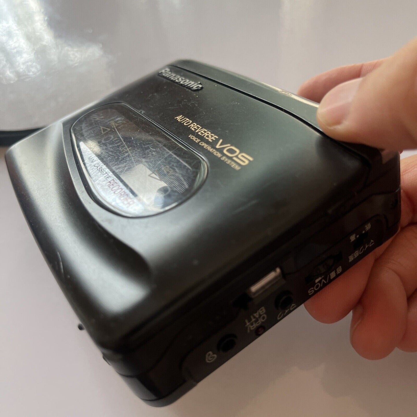 Panasonic Cassette Recorder Player RQ-L400 with Built-in Mini Speaker/Microphone