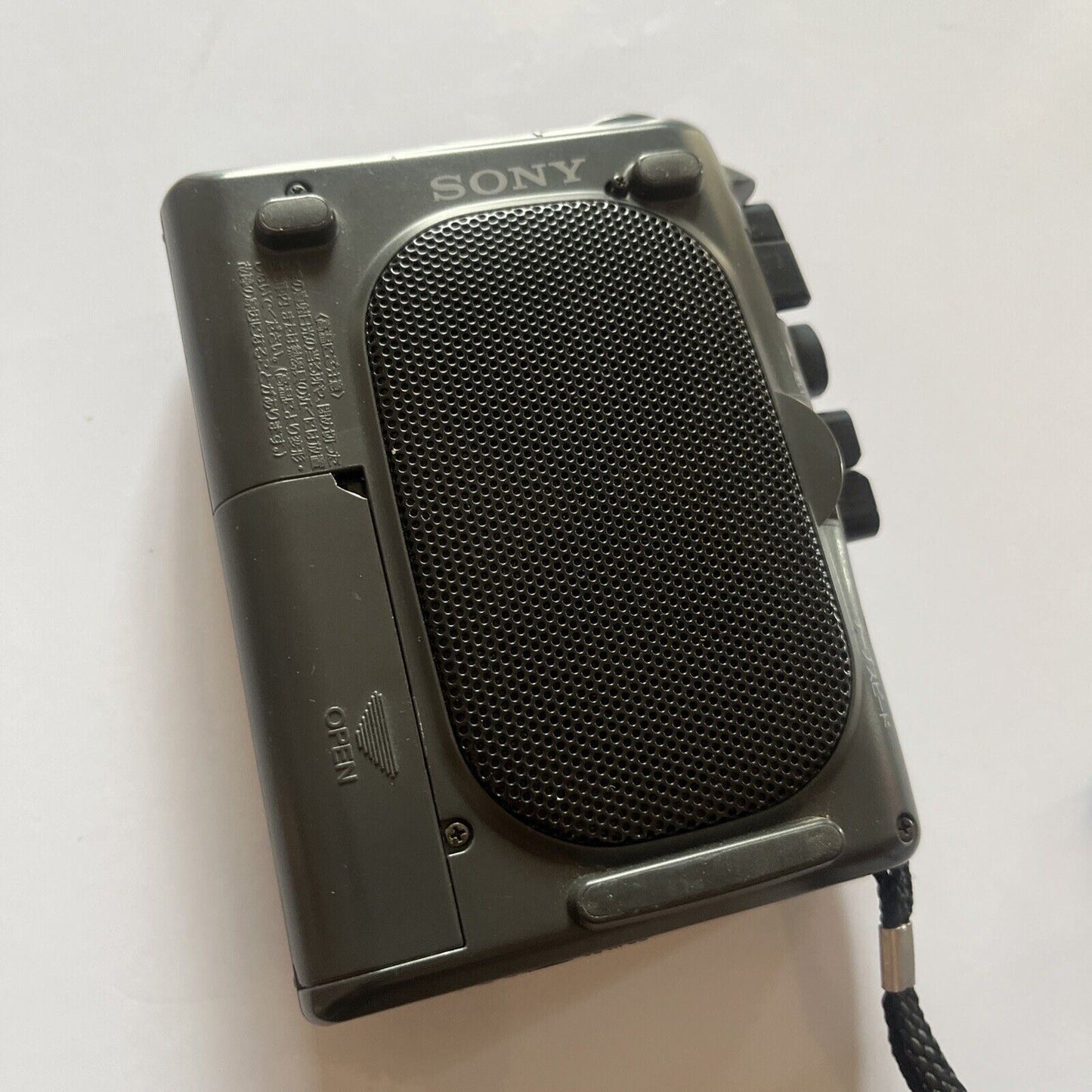 Sony Portable Cassette Voice Recorder TCM-48 *for parts or repair*