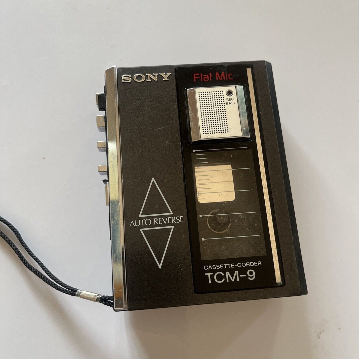 Sony Cassette Voice Recorder TCM-9 *Requires Belt Replacement- For parts repair*