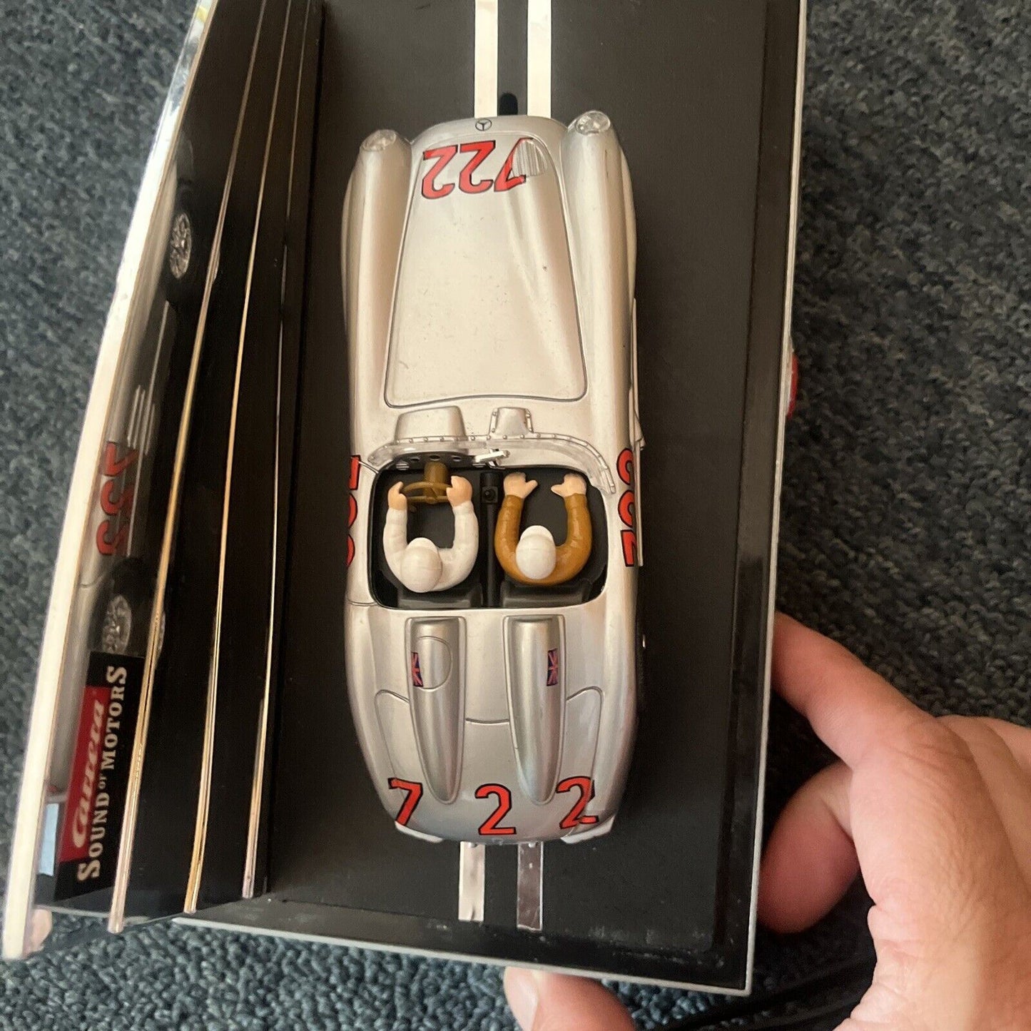 Carrera Mercedes 300 SLR Sounds of Motors 1:32